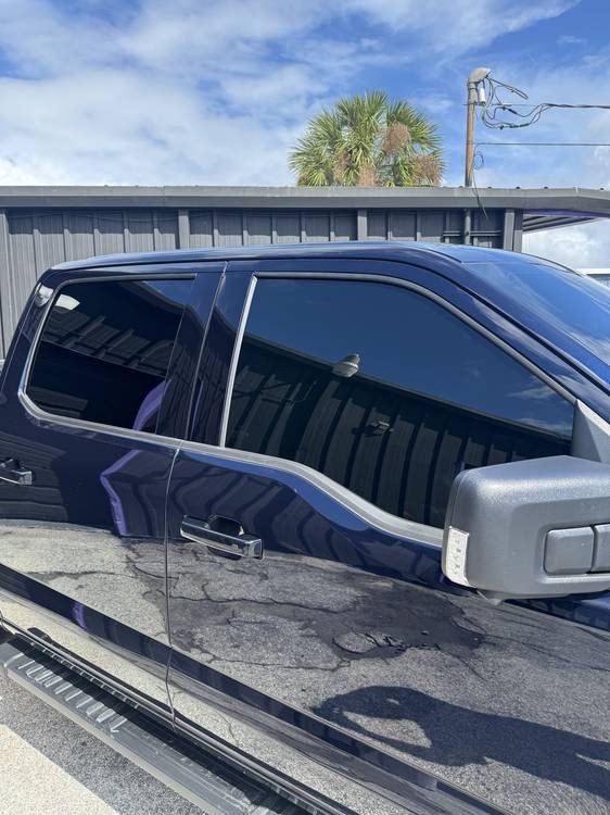 Window Tint Close-up